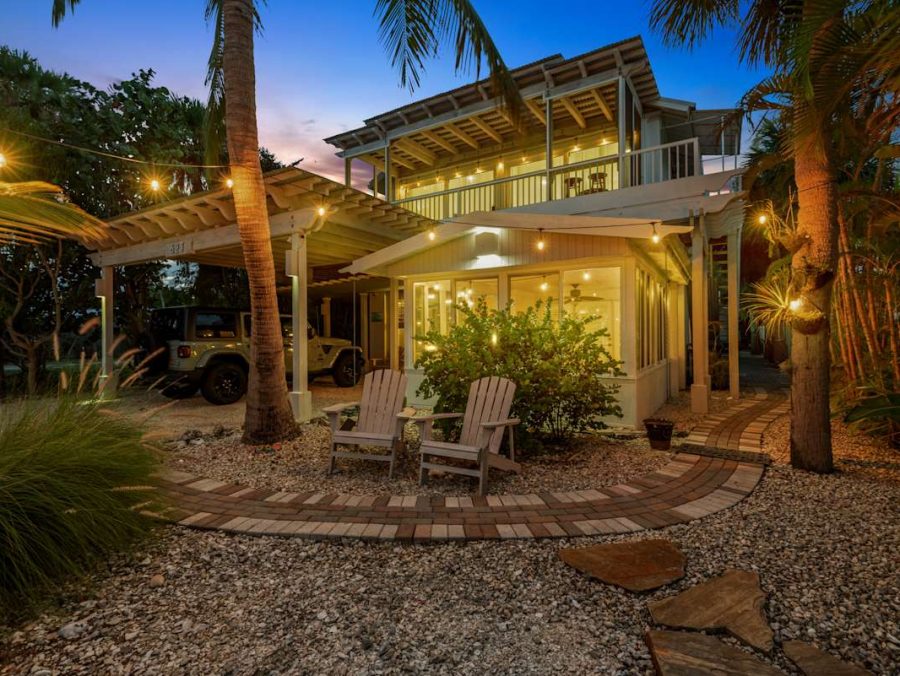 Concierge planned luxury stay at dusk