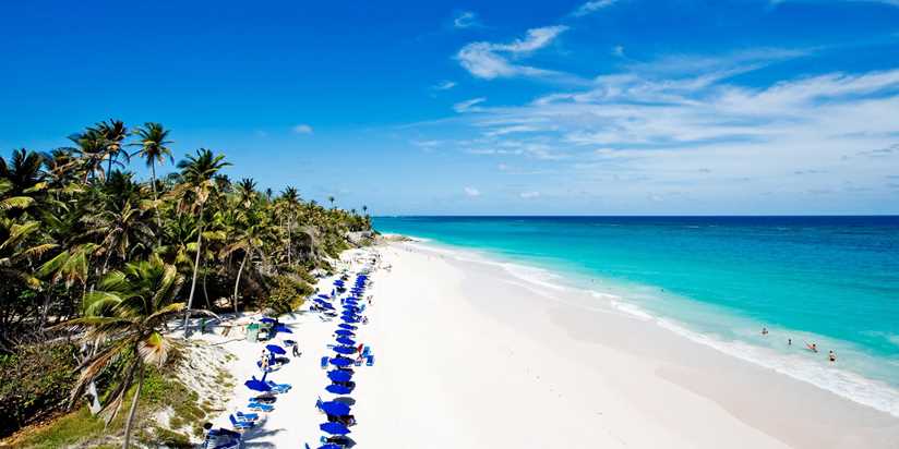 Barbados beach view